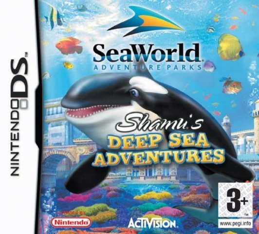Caratula de SeaWorld: Shamu's Deep Sea Adventures para Nintendo DS
