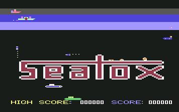 Pantallazo de Seafox para Commodore 64