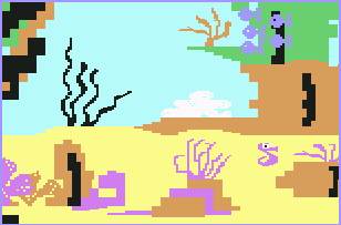 Pantallazo de Seahorses para Commodore 64