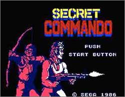 Pantallazo de Secret Command para Sega Master System
