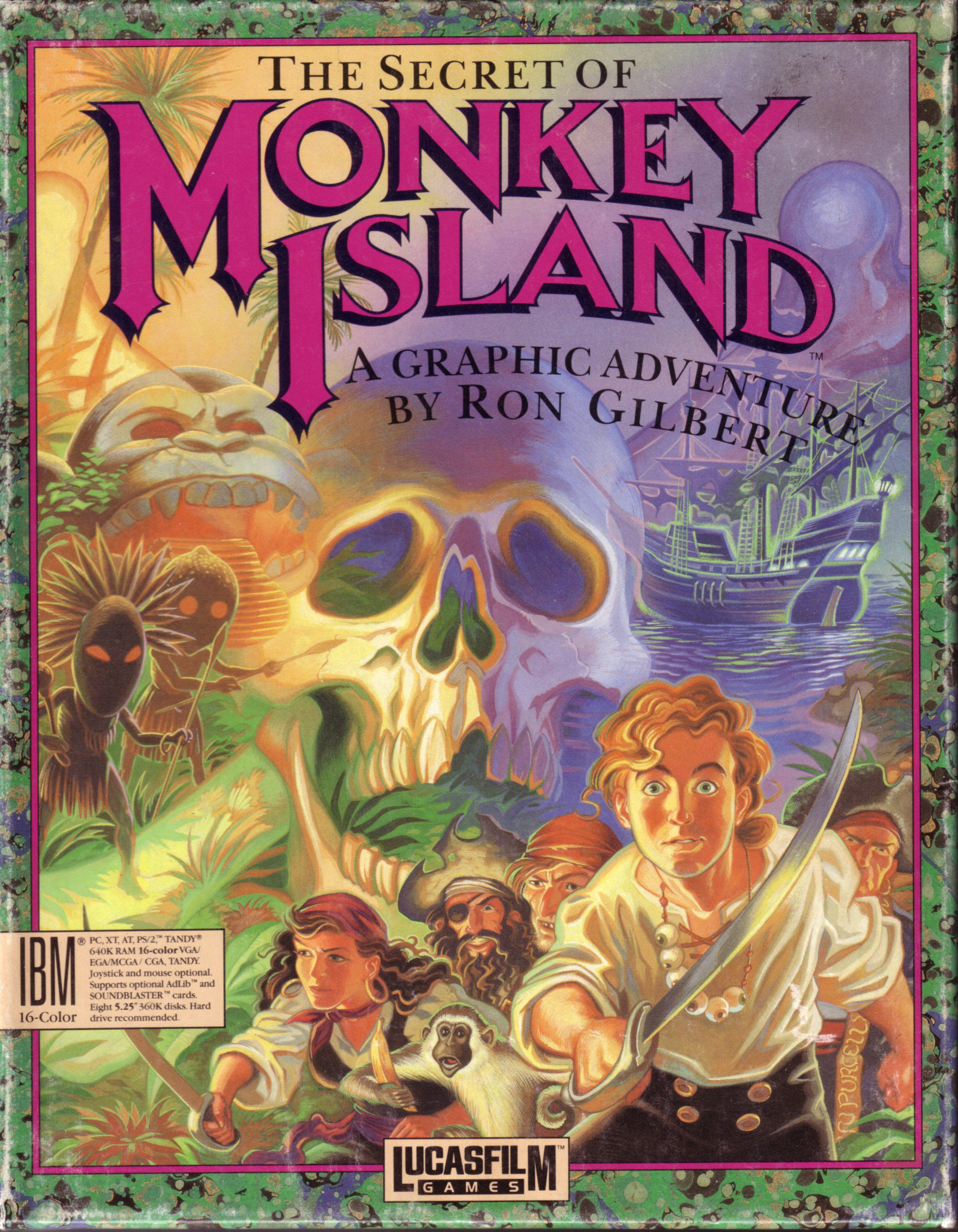 Caratula de Secret of Monkey Island [3.5