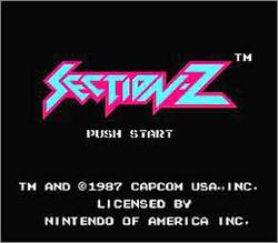 Pantallazo de Section Z para Nintendo (NES)
