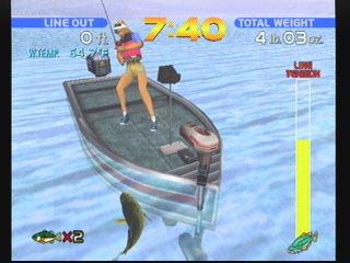 Pantallazo de Sega Bass Fishing para Dreamcast