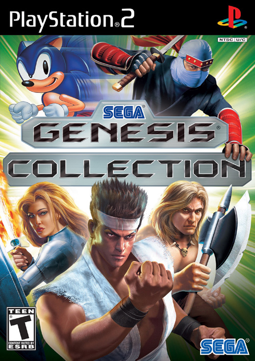 Caratula de Sega Genesis Collection para PlayStation 2
