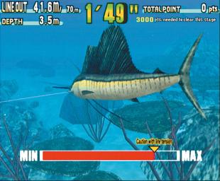 Pantallazo de Sega Marine Fishing para PC