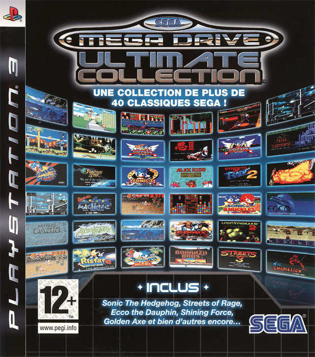 Caratula de Sega Mega Drive Ultimate Collection para PlayStation 3