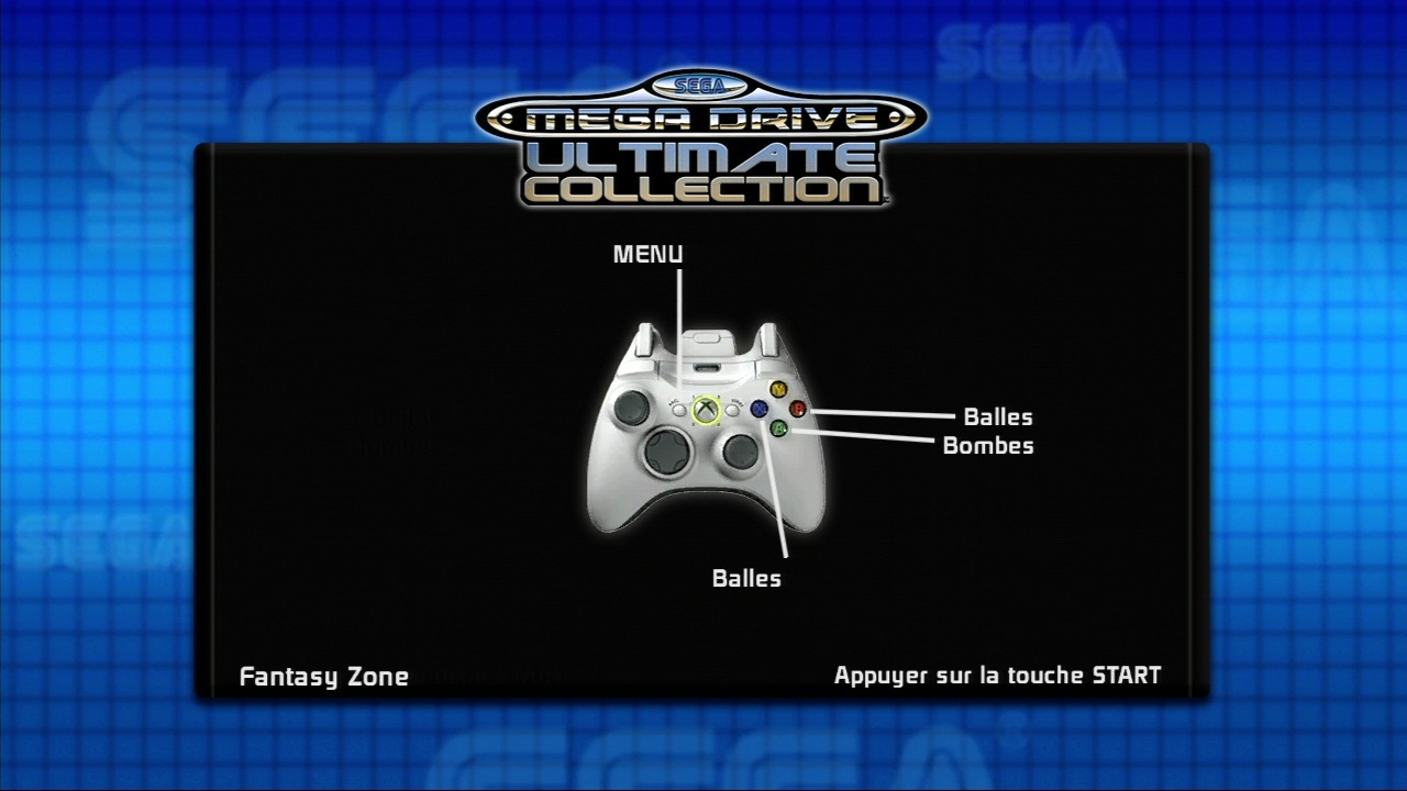 Pantallazo de Sega Mega Drive Ultimate Collection para Xbox 360