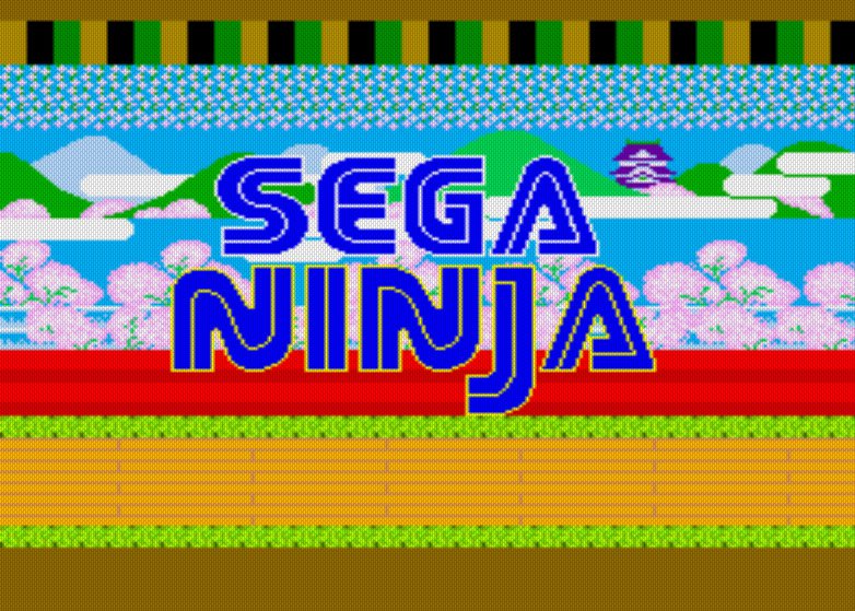 Pantallazo de Sega Ninja para M.A.M.E.