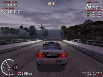 Pantallazo de Sega Rally Championship 2 para PC