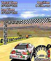 Pantallazo de Sega Rally Championship para N-Gage