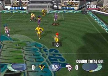 Pantallazo de Sega Soccer Slam para PlayStation 2