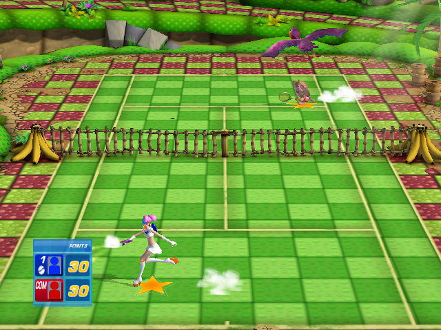 Pantallazo de Sega Superstars Tennis para PlayStation 2