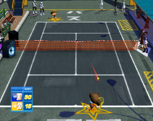 Pantallazo de Sega Superstars Tennis para Wii