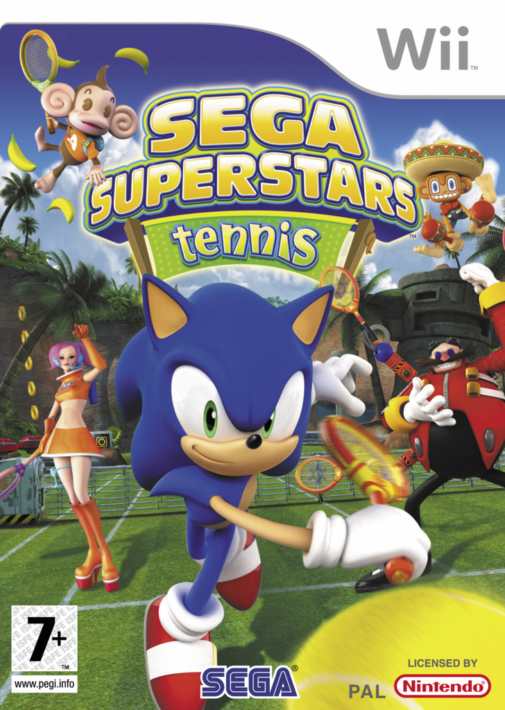Caratula de Sega Superstars Tennis para Wii