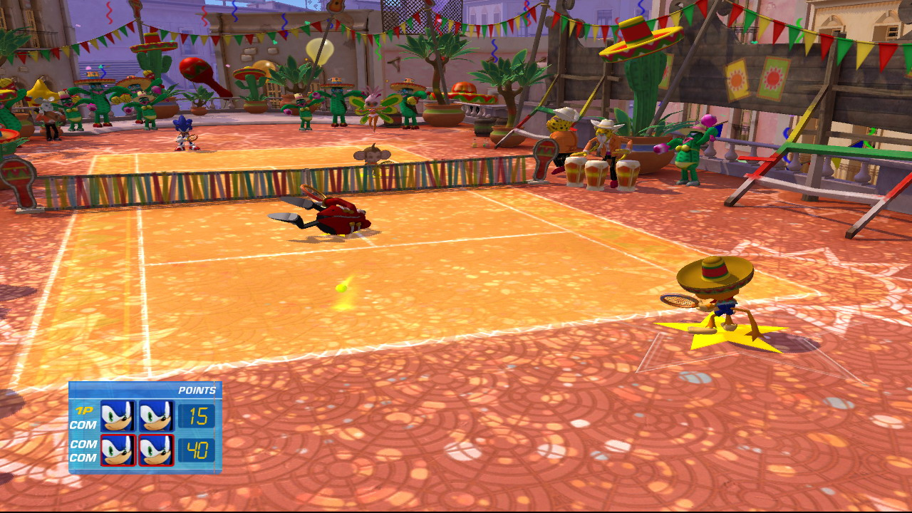 Pantallazo de Sega Superstars Tennis para Xbox 360
