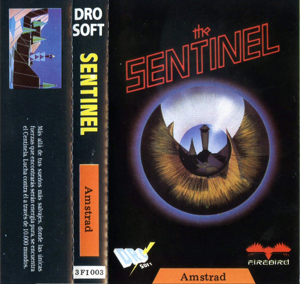 Caratula de Sentinel, The para Amstrad CPC
