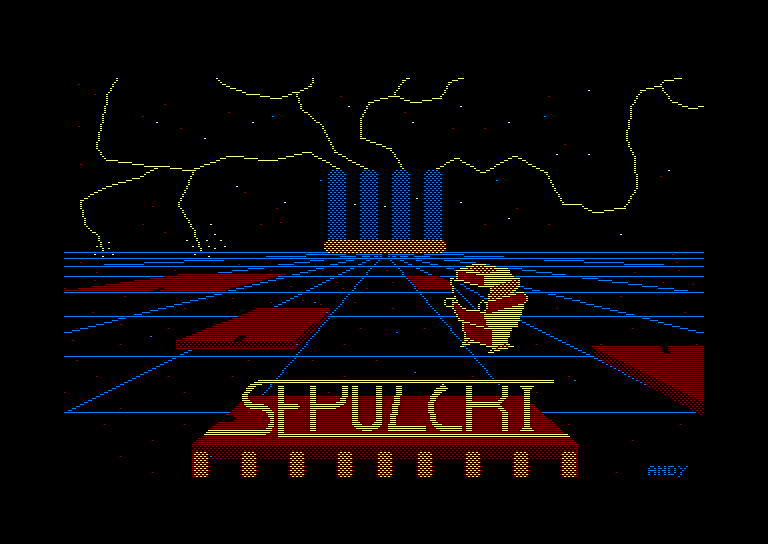 Pantallazo de Sepulcri para Amstrad CPC