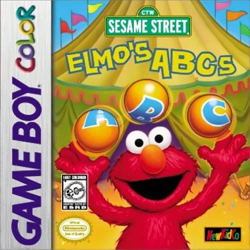 Caratula de Sesame Street: Elmo's ABCs para Game Boy Color