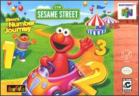 Caratula de Sesame Street: Elmo's Number Journey para Nintendo 64