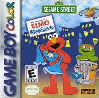 Caratula de Sesame Street: The Adventures of Elmo in Grouchland para Game Boy Color