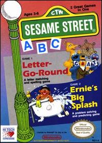 Caratula de Sesame Street ABC para Nintendo (NES)