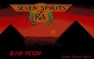 Pantallazo de Seven Spirits of Ra, The para PC