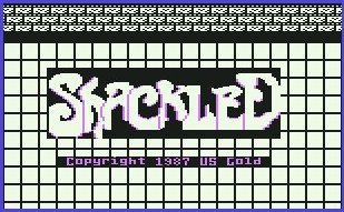 Pantallazo de Shackled para Commodore 64