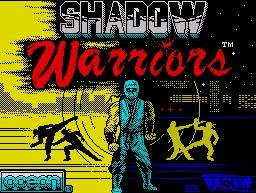 Pantallazo de Shadow Warriors para Spectrum
