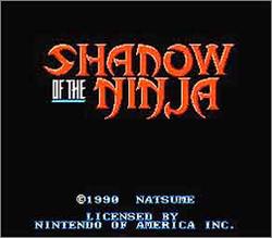 Pantallazo de Shadow of the Ninja para Nintendo (NES)