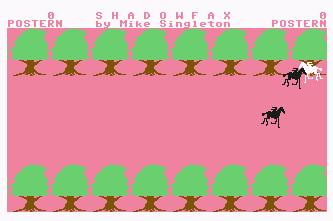Pantallazo de Shadowfax para Commodore 64