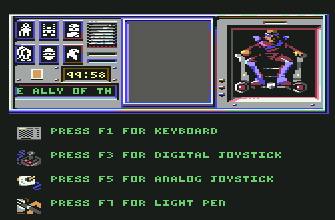 Pantallazo de Shadowfire para Commodore 64