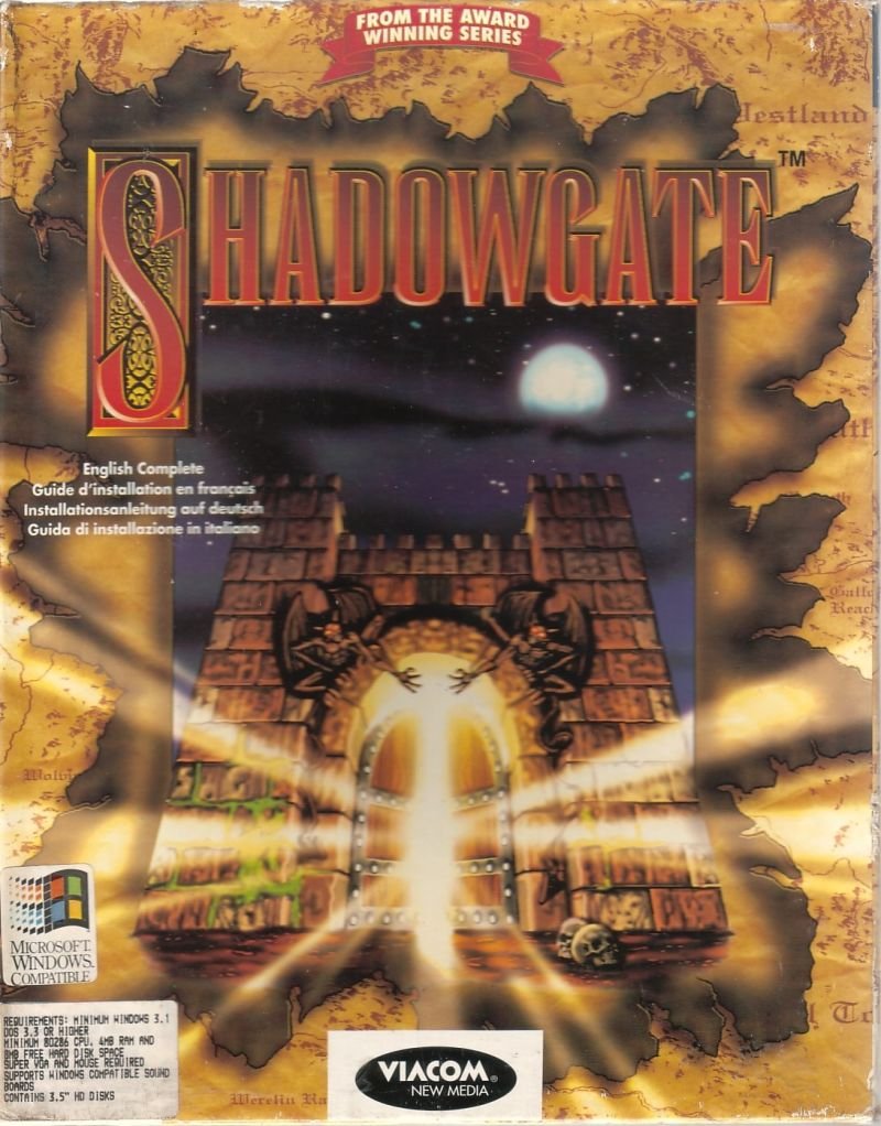 Caratula de Shadowgate Windows Version para PC