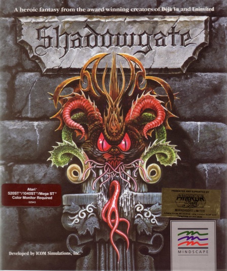 Caratula de Shadowgate para Atari ST