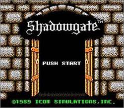 Pantallazo de Shadowgate para Nintendo (NES)