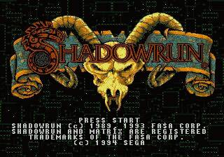 Pantallazo de Shadowrun para Sega Megadrive
