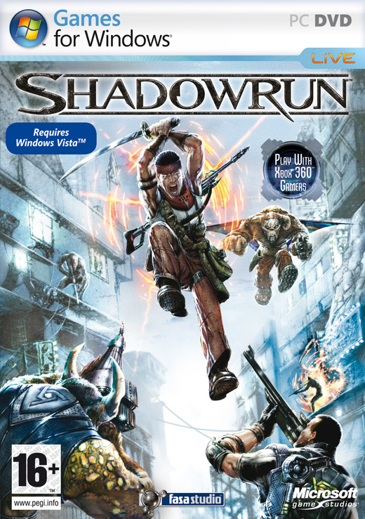 Caratula de Shadowrun para PC
