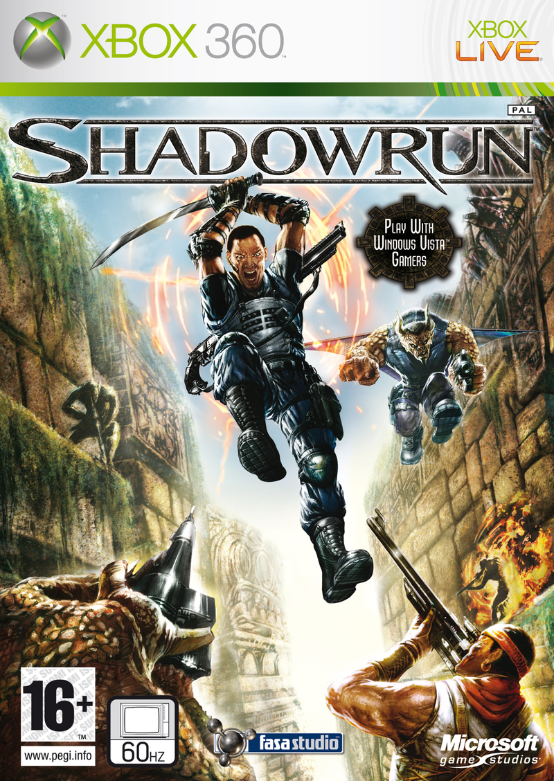 Caratula de Shadowrun para Xbox 360