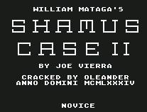 Pantallazo de Shamus Case II para Commodore 64
