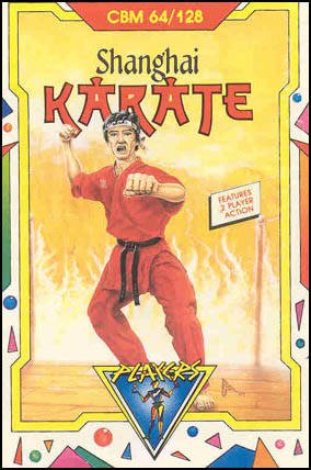 Caratula de Shanghai Karate para Commodore 64