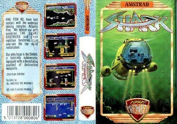 Caratula de Shark para Amstrad CPC