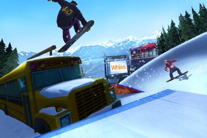 Pantallazo de Shaun White Snowboarding: World Stage para Wii
