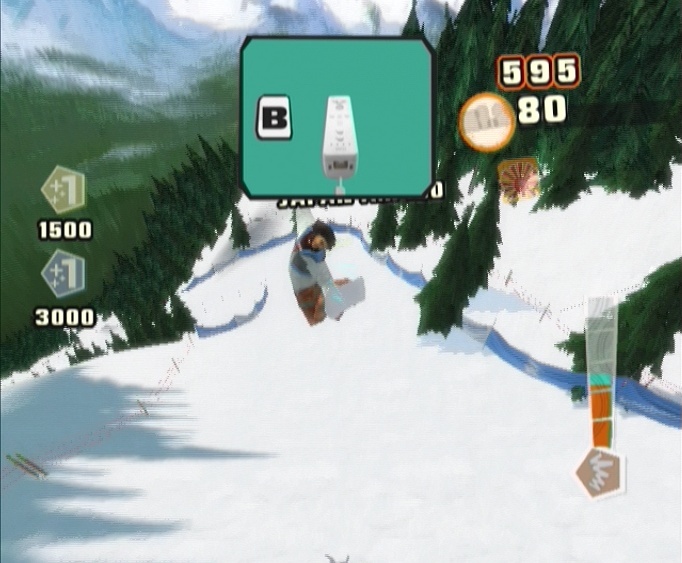 Pantallazo de Shaun White Snowboarding para Wii