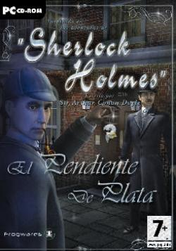 Caratula de Sherlock Holmes: El Pendiente de Plata para PC