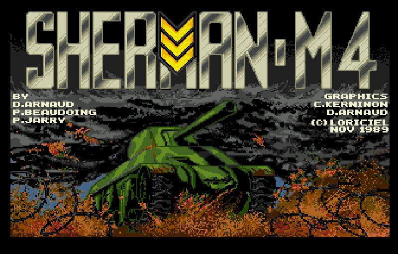 Pantallazo de Sherman M4 para Amiga