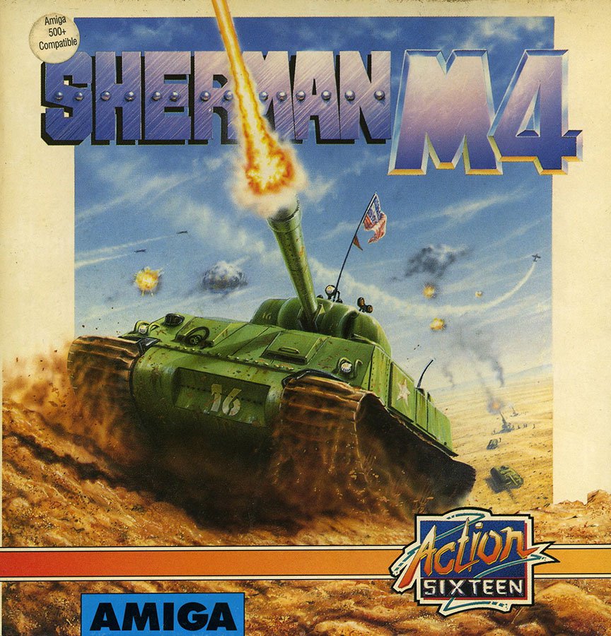 Caratula de Sherman M4 para Amiga