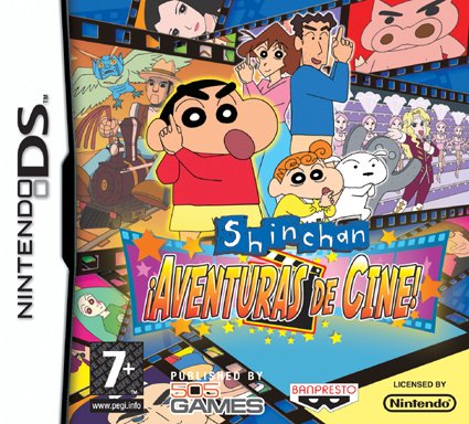 Caratula de Shinchan: Aventuras De Cine para Nintendo DS