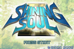 Pantallazo de Shining Soul II para Game Boy Advance