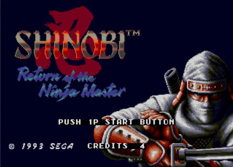 Pantallazo de Shinobi III: Return of the Ninja Master (Mega Play) para M.A.M.E.