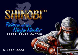 Pantallazo de Shinobi III: Return of the Ninja Master para Sega Megadrive