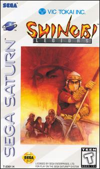 Caratula de Shinobi Legions para Sega Saturn